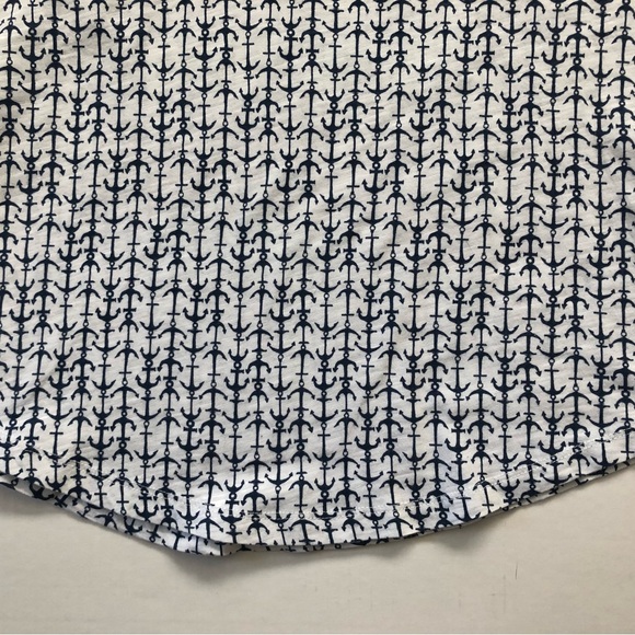 C & C California Anchor Print Tank, Sz M - Picture 4 of 6